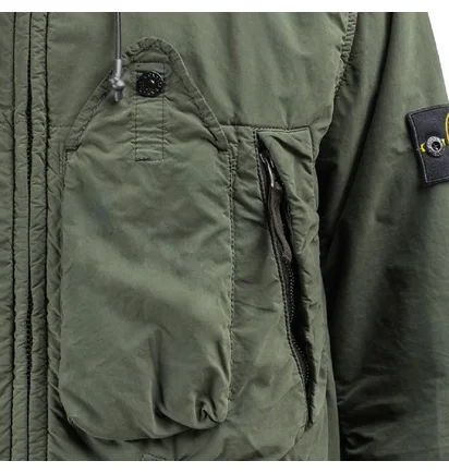 Stone Island David Light-TC Micropile Jacket (Olive)