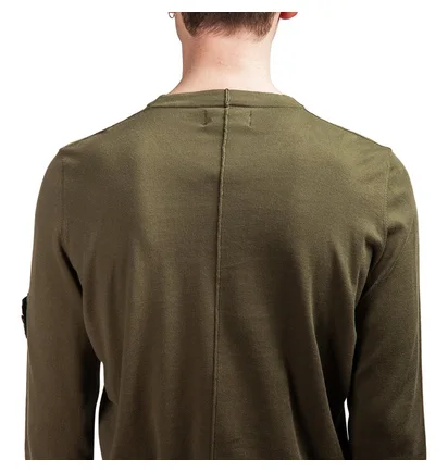 Stone Island Shadow Project Cotton Sweat Shirt (Olive)