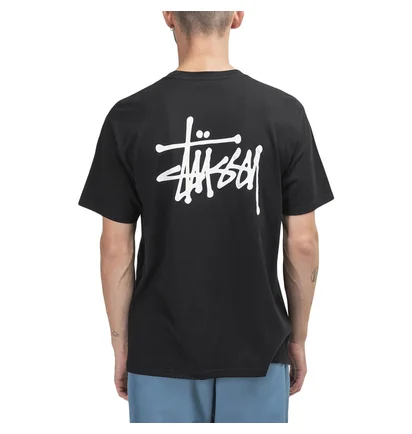 Stüssy Basic Tee (Schwarz)