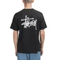 Stüssy Basic Tee (Schwarz)