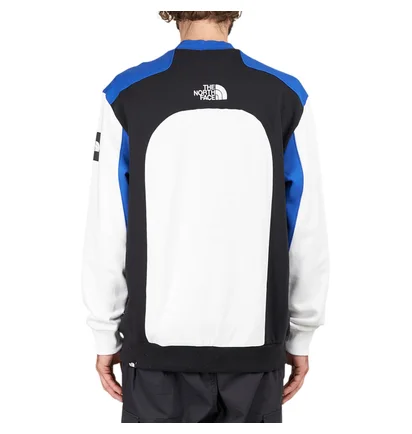 The North Face BB Cut & Sew Crew (Weiß / Blau / Schwarz)