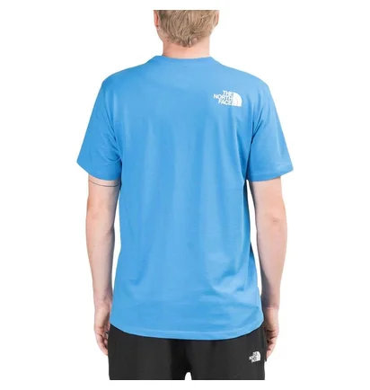 The North Face M SS Himalayan Summits Tee (Blau)