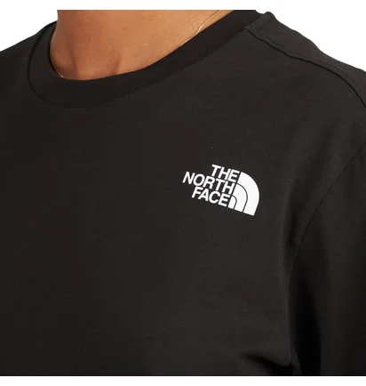 The North Face WMNS Relaxed Redbox Tee (Schwarz)
