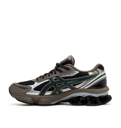 Asics Gel Kinetic Fluent (Braun / Silber / Grün)