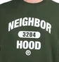 Neighborhood College Sweatshirt (Grün / Weiß)