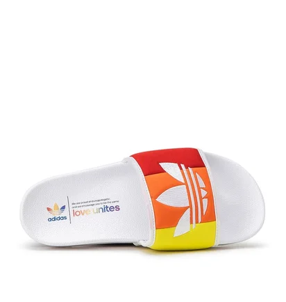 adidas Adilette ''Pride Pack'' (Weiß / Multi)