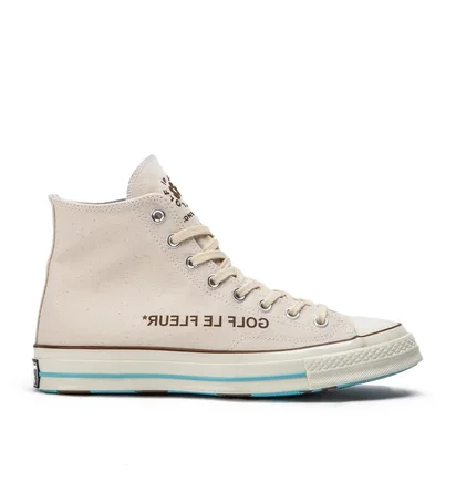 Converse x Golf Le Fleur Chuck Taylor 70 Hi (Beige / Schwarz)