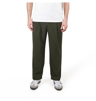 Dime Pleated Twill Pants (Grün)