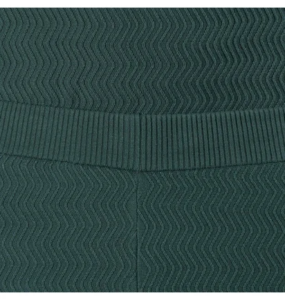 Dime Wave Cable Knit Shorts (Grün)