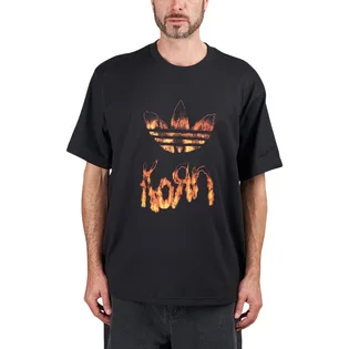 adidas x Korn T-Shirt (Schwarz / Rot)