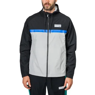 New Balance MJ73557 SFO NB Athletics 78 Jacket (Schwarz / Grau)