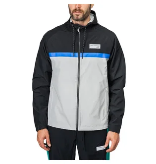 New Balance MJ73557 SFO NB Athletics 78 Jacket (Schwarz / Grau)