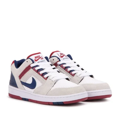 Nike SB - Air Force II Low (Weiß / Blau / Rot)