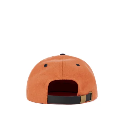 Brain Dead Plato Wool 6 Panel Cap (Orange)