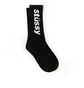 Stüssy Helvetica Jacquard Crew Socks (Schwarz)
