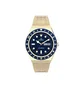 Timex Archive Q Diver Reissue 38mm (Gold / Blau)
