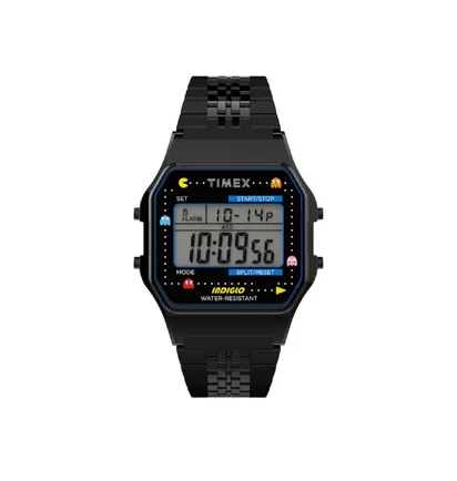 Timex Archive T80 X PAC-MAN 34mm (Schwarz)
