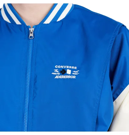 Converse x ADER ERROR Shapes Varsity Jacket (Blau / Creme)