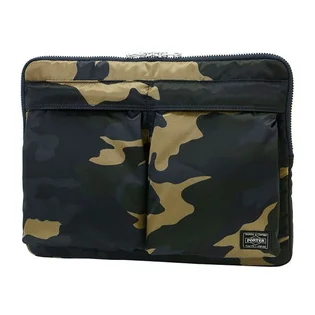 Porter By Yoshida Counter Shade Document Case (Woodland Khaki)