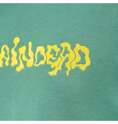 Brain Dead Embroidered Longleeve Football Shirt (Grün)