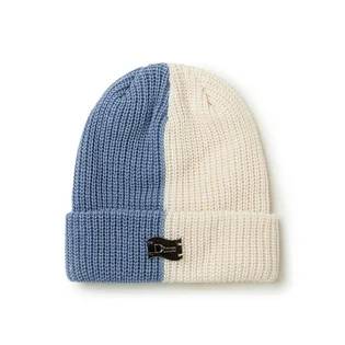 Dime Split Beanie (Blau / Weiss)