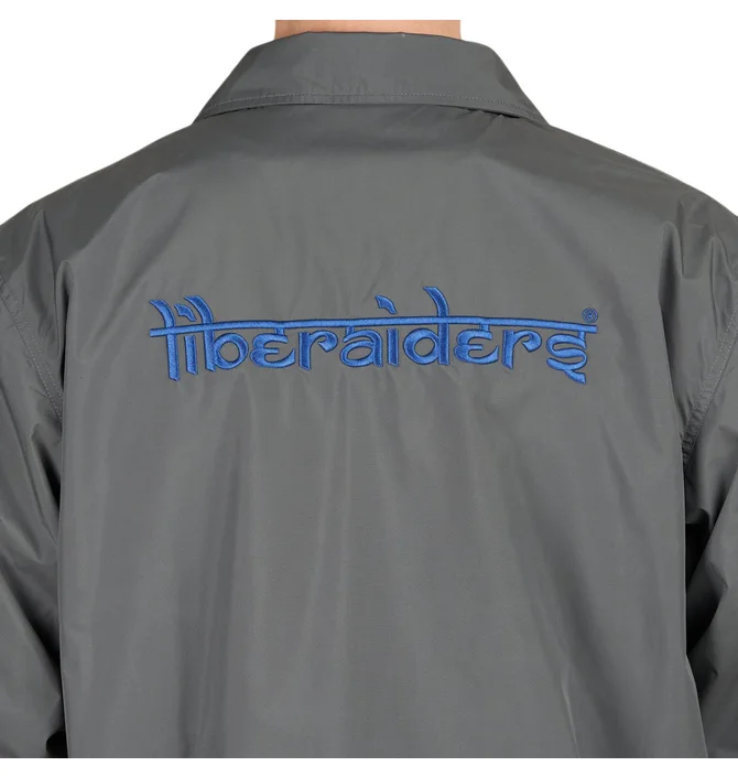 Liberaiders Logo Coach Jacket (Grau) 710092201 - Allike Store