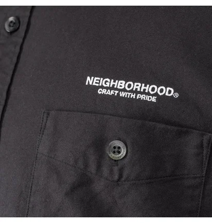 Neighborhood Classic OX / C-Shirt (Schwarz)