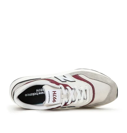 New Balance CM997 HXN (Weiss / Grau / Rot)