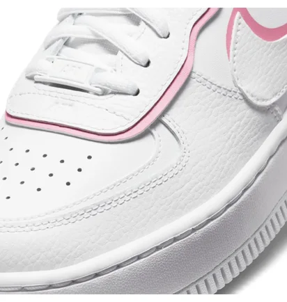 Nike WMNS Air Force 1 Shadow Low (Weiß / Rosa)
