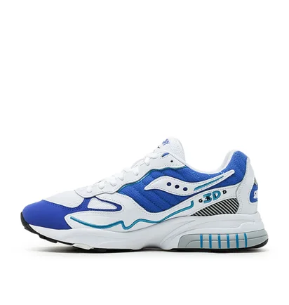Saucony 3D Grid Hurricane (Blau / Weiss)