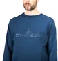 Stone Island Double Front Crewneck (Navy)