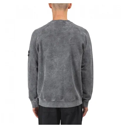 Stone Island Dust Colour Treatment Pullover (Dunkelgrau)