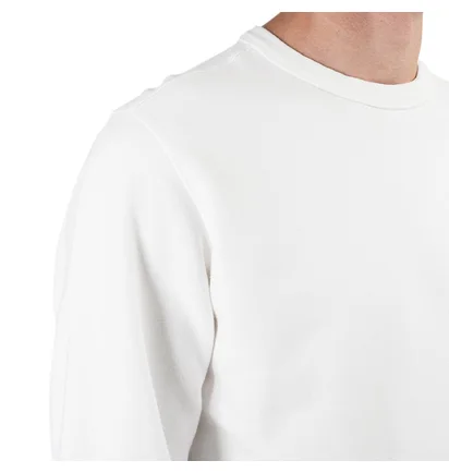Stone Island Fleece Sweat Shirt (Weiß)