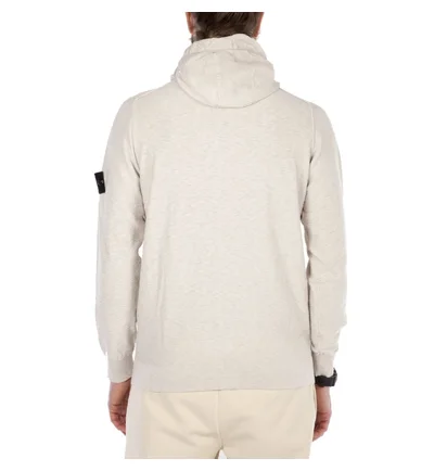 Stone Island Knitwear Hooded Jacket (Altweiß)