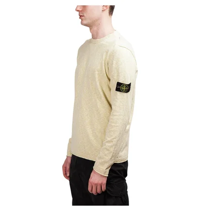 Stone Island Light Crewneck Knit Jumper (Gelb)