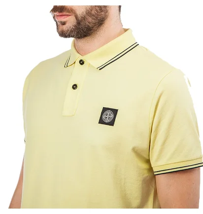 Stone Island Polo Shirt (Gelb)