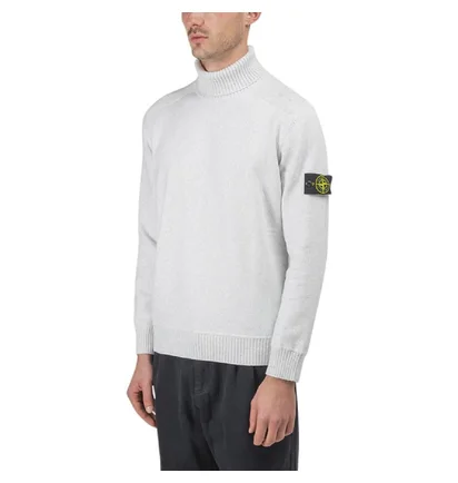 Stone Island Turtleneck Pullover (Grau)