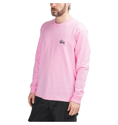 Stüssy Basic Longsleeve (Pink)