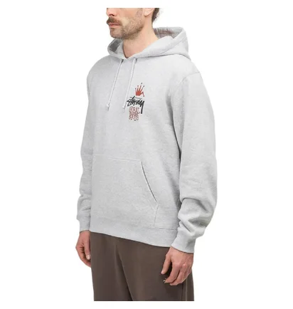 Stüssy Global Roots Hoodie (Grau)