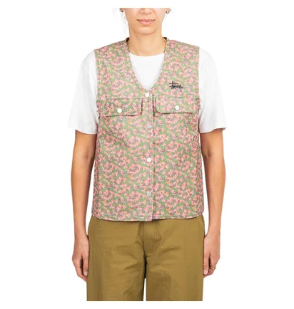 Stüssy WMNS Sycamore Canvas Vest (Multi)