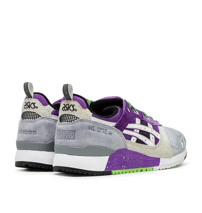 Asics Sportstyle x Atmos x Sneaker Freaker Gel-Lyte III OG (Grau / Lila)