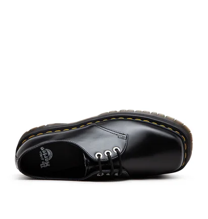 Dr. Martens 1461 Quad Squared Toe Leather Shoes (Schwarz)