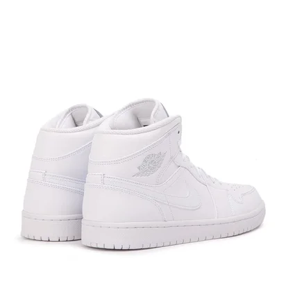 Air Jordan 1 MID 'Triple White' (Weiß)