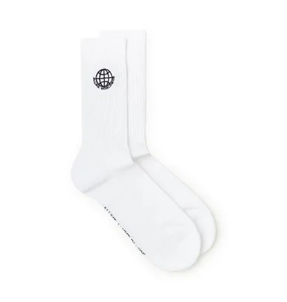 Allike Tennis Socks 2-Pack (Weiß / Schwarz)