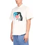 by Parra Yoga Balled Short Sleeve Shirt (Beige)