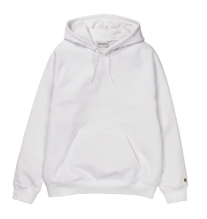 Carhartt WIP Hooded Chase Sweatshirt (Weiß)