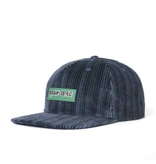 Brain Dead Cord 5 Panel Cap (Blau)