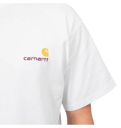Carhartt WIP American Script T-Shirt (Weiß)