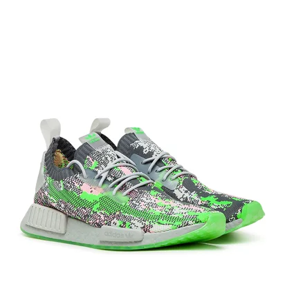 adidas NMD R1 PK (Grau / Grün)