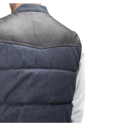 Lee 101 Gilet Vest (Denim / Schwarz)